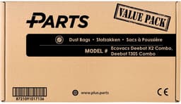Ecovacs Deebot X2 Combo en T30S Combo Stofzakken (18 Stuks, Plus.Parts® alternatief voor DDB030028) — thumbnail 3