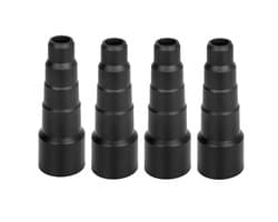 4-delige stofzuigeradapteronderdelen, industriële stofzuigeraccessoires, adapter voor thuisgebruik