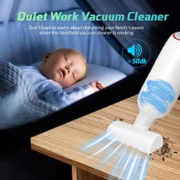 Lexium Kruimeldief snoerloos – Kruimeldief met steel – Nat&Droog – Handstofzuiger – Extreme zuigkracht – Kruimeldief snoerloos – Kruimelzuiger – Jouw ultieme schoonmaakpartner – Kruimelzuiger – Autostofzuiger – Handstofzuiger - Draadloos — thumbnail 2