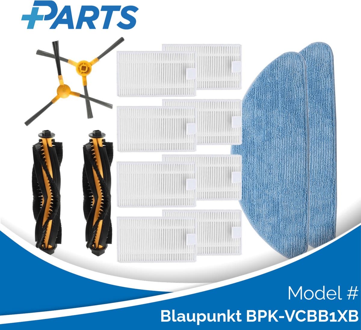 Blaupunkt BPK-VCBB1XB Onderhoudsset (Plus.Parts® alternatief voor BPK-BHXB1) — afbeelding 1