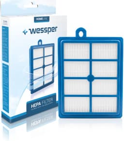 stofzuigerfilter H13 HEPA - WES2003 vervanging FC8031 voor AEG - ELECTROLUX - PHILIPS. Filtratieklasse H13 filtert 99,95% van de deeltjes groter dan 0,3 µm, Het wordt aanbevolen voor mensen met een allergie omdat het huisstofmijt doodt — thumbnail 3