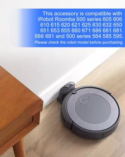 Vervangende borstels geschikt voor iRobot Roomba 600 Serie 605 606 610 615 616 620 621 625 630 631 632 650 651 653 655 660 670 671 676 680 681. Set van 17 accessoires voor optimale prestaties. — thumbnail 2