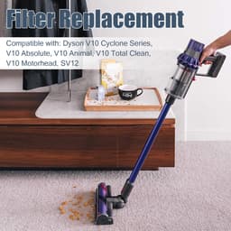 Nafilter Geschikt voor Dyson V10/SV12 stofzuiger 2-pack — thumbnail 2