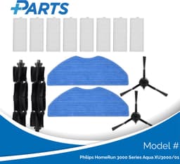 Philips HomeRun 3000 Series Aqua XU3000/01 Onderhoudsset (Plus.Parts® alternatief voor XV1433/00) — thumbnail 1