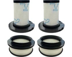 Filter voor Rowenta vervangingsfilter ZR009007/ZR009008 [Set 4] Rowenta X-Force Flex