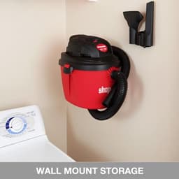 Compacte Nat-en Droog Stofzuiger 7,6 L met Opvouwbare Handgreep en Multifunctionele Accessoires — thumbnail 5