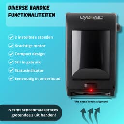 Automatische Stofzuiger - Stofzuiger zonder Zak - Vacuum Cleaner - Stofzuiger Dierenharen - Stofzuiger Animal - Thuis, kantoor en Werkplaats - Eyevac — thumbnail 2