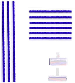 Dailygoody - Pluche Stroken - Vervangstukken - 9 Stuks - Zachte Pluche - Geschikt voor Dyson V6 V7 V8 V10 V12 V15 DC58 DC59 DC62 DC72 DC74 — thumbnail 1