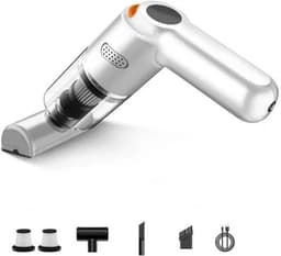 Draadloze Autostofzuiger - Handstofzuiger Kruimeldief - Snel Auto Reinigen - Krachtige Zuigkracht - 500 Gram - Zwart — thumbnail 2