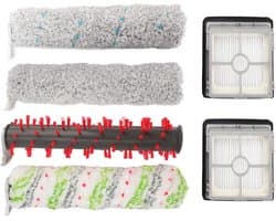Dailygoods- Borstelrol Vervangend - Filter - Stofzuigeraccessoires - Geschikt voor X7 3350F/2832Z/2955Z - Hoge reinigingsefficiëntie - Sterke wateropname