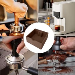 Vacuümmand Koffiedik - Afvalbak Espresso - Keuken Organiseren - Ruisonderdrukkende Technologie - 15 liter - Koffiekleurig — thumbnail 3