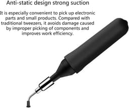 Vacuüm Pen - Zuigpen Hand Tool - Componenten Plaatsen - Verwisselbare Cups - 72 mm Lengte — thumbnail 5