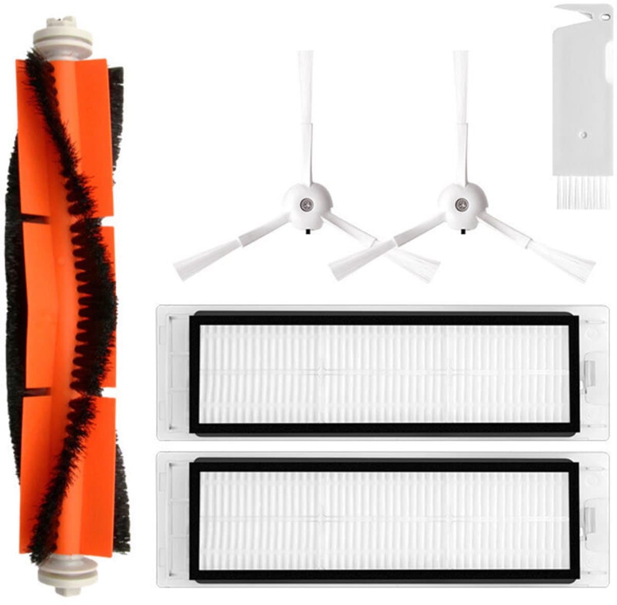Accessoires Geschikt voor Xiaomi robotstofzuigers: hoofdborstel, filter, zijborstel, reinigingsborstel — afbeelding 1
