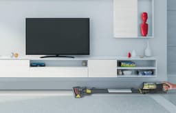 Draadloze Steelstofzuiger - Multifunctioneel Apparaat - Efficiënt Huishouden - Compact Opvouwbaar - 40 Min Looptijd - Zwart Geel — thumbnail 4