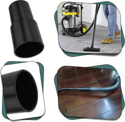 Allecto - Vacuümslang Adapter - 32mm naar 35mm - Voor stofzuiger accessoires - Set van 2 stuks - Perfecte pasvorm - Gemakkelijk te installeren - Ge... — thumbnail 2