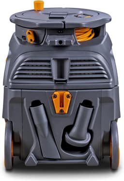Efficiënte stofzuiger 15 liter met fluistertechnologie en Eco-knop - grijs/oranje — thumbnail 4
