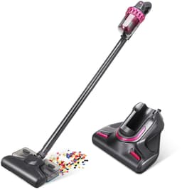 Draadloze Steelstofzuiger – 3-in-1 Handstofzuiger voor Thuis & Auto – Krachtige Zuigkracht voor Hardhouten Vloeren, Tapijt & Huisdierhaar – Met Nat- & Droogfunctie – Oplaadbaar — thumbnail 1