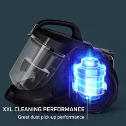 Stofzuiger zonder zak - Compacte stofzuiger - Efficiënt schoonmaken - Mono-cyclonische technologie - 40.9L x 27.6W x 29H cm — thumbnail 4