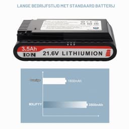 Stofzuigeraccu - 21,6 V - 3,5 Ah - Lithium-ion — thumbnail 2
