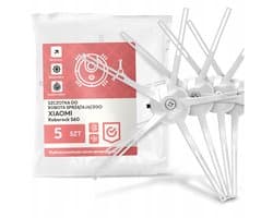 5x Zijborstel voor Xiaomi Roborock S60 Stofzuigerrobot