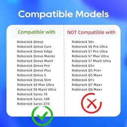 9 Stofzakken compatibel geschikt geschikt voor Roborock Q Revo/Qrevo Pro/Qrevo MaxV/Qrevo S/Qrevo Slim/Qrevo Master/Qrevo Plus/Qrevo Curv/Qrevo Edge / S8 MaxV Ultra accessoires — thumbnail 2