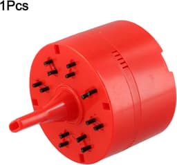 Mini Stofzuiger - Desktop Reiniger - Bureau Schoonmaken - Hoge Zuigkracht - 9 x 7.8 cm - Rood — thumbnail 4