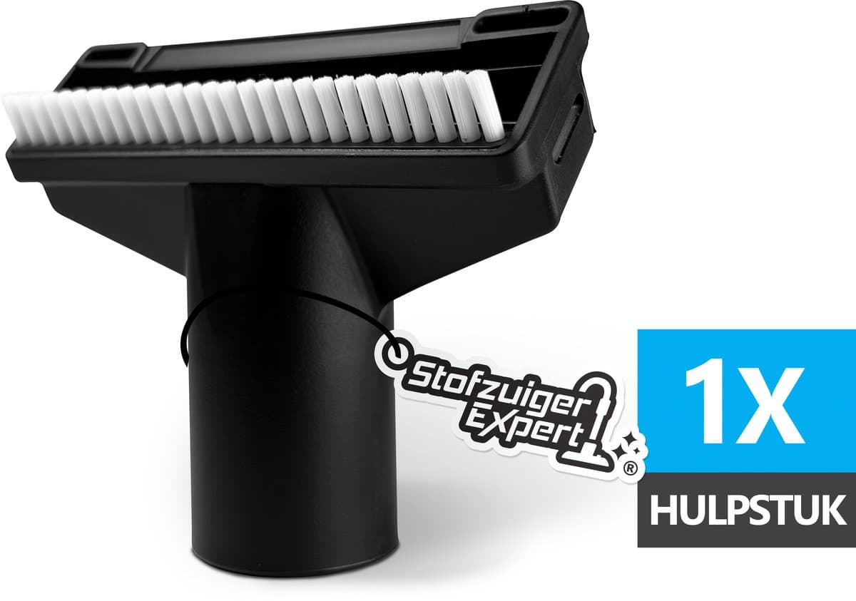 Universeel Meubelborstel zuigmond geschikt voor 32mm en 35mm zuigbuizen en grepen - Hulpstuk o.a. geschikt voor Miele, Numatic Henry, Philips, AEG, Karcher, Bosch, Siemens etc. - Stofzuiger Hulpstuk — afbeelding 1