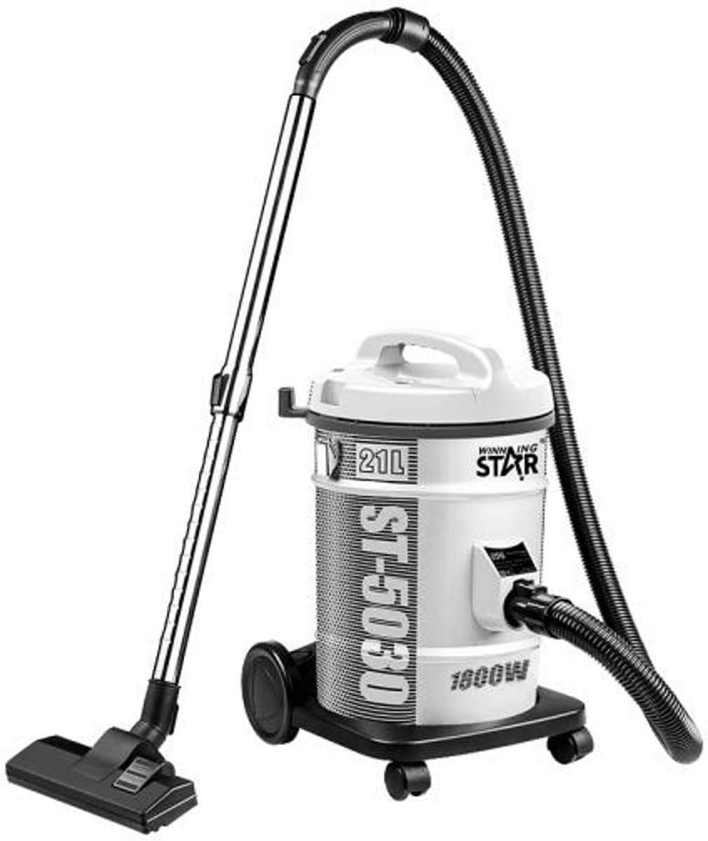 Winning Star St-5030-w Droogstofzuiger 21l – Krachtige Stofzuiger In Wit — afbeelding 1