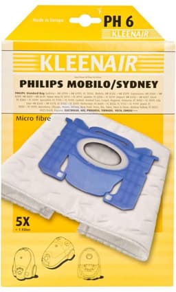 Kleenair Microfibre stofzuigerzakken - ultrasoon gelaste naden - 25 stuks — thumbnail 2