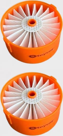 Filter set Geschikt voor BLACK&DECKER - 2x - Powerseries Extreme steelstofzuiger - Stofzuigerfilter voor BSV2020G en BSV2020P — thumbnail 3