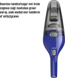 Handstofzuiger Draadloos - Lithium Accu-Handstofzuiger: Zakloos & Draadloos Gemak met Brede Zuigopening, Afneembaar Stofreservoir, Voegenzuigmond, Stofferingsborstel & Stijlvol Laadstation — thumbnail 2