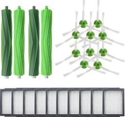 XL vervangingsset - Geschikt voor iRobot Roomba i7, i7+, E5, E6, E7 – Borstel Kit – HEPA Filter – Onderhoudsset – Zijborstel - Stofzuiger Vervangingsset — thumbnail 1