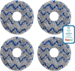 RedPine Wasbare Dweilpads geschikt voor Ecovacs Deebot X2 Omni / X1 Omni / X1 Turbo / T10 Turbo Mop doeken Vervanging — thumbnail 1