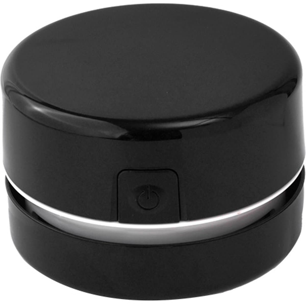 Mini Handheld Tafelstofzuiger Zwart, Bureauaccessoire voor Diamant Nail Art Gereedschap, Compact Stofzuiger voor Nagelpoeder en Bureaustof，Batterij — afbeelding 1