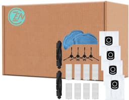 ZENC® Accessoireset Geschikt voor Rowenta en Tefal X-plorer Serie 75 S+ - Robotstofzuiger - Onderhoudsset - HEPA-filters - Borstels - Stofzakken - Dweilpads — thumbnail 3