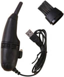 Mini USB Stofzuiger - Computer Reiniger - Bureau Schoonmaken - Handzaam Formaat - 70 Gram - Zwart — thumbnail 1