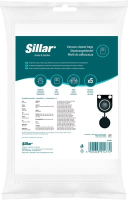 Sillar 10x stofzakken voor industriele stofzuigers - compatibel met Starmix ISC ASR ARDL 2025, Bosch GAS 25 50– synthetisch – 3-laags — thumbnail 4