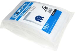 10x Dparts PRO stofzakken geschikt voor Miele GN - met 2 filters - stofzuigerzakken HyClean 3D Efficiency GN - HyClean Pure GN - Complete C2, C3 en Classic C1 stofzuiger series - stofzuigzak MI40 — thumbnail 4