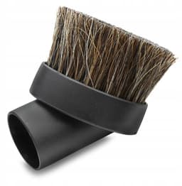 Merkloze Ronde Parketborstel met Natuurhaar - 32mm — thumbnail 1