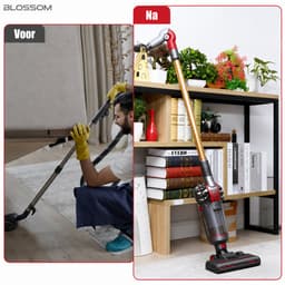 BLOSSOM 90 Graden Hoekstuk Adapter voor Dyson V7/V8/V10/V11/V15 - Rood Hulpmiddel Opzetstuk - Past op Alle Modellen — thumbnail 3