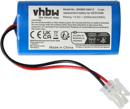 vhbw Vervangende accu voor Zaco 501929 voor stofzuigers (2200 mAh, 14,8 V, Li-ion) — thumbnail 3