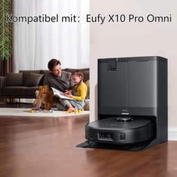 29-delige accessoireset geschikt voor Eufy X10 Pro Omni robotstofzuiger, met hoofdborstels, zijborstels, stofzakken, HEPA-filters en reinigingsdoeken — thumbnail 4