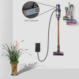 Oplader voor Dyson-stofzuiger V6 V7 V8 DC58 DC59 DC61 DC62 SV03 SV04 SV05 SV06 – Vervangende AC-adapter/voeding (EU-stekker), 26,1 V 780 mA — thumbnail 2