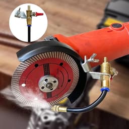 Stofverwijderaar Watersproeier - Snijmachine Vernevelaar - Stof Onderdrukken - Flexibele Aluminium Buis - 17.7 cm - Veelkleurig — thumbnail 3