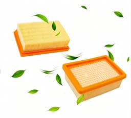 2 Stuks Voor KäRcher Stofzuigerfilterset - Filter Voor Stofzuiger -Vlakfilter voor KäRcher Wd4/Wd5/Wd6/Mv4/Mv5/Mv6 Vlakfilter — thumbnail 1