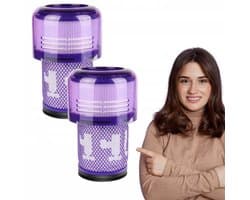 AreoSe - HEPA-filter voor Dyson V12 Detect Slim Absolute - 2 stuks