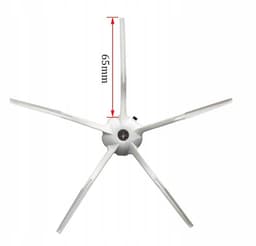 AreoSe - Zijborstels voor RoboRock S5 S6 S7 Q7 - 4 stuks — thumbnail 2