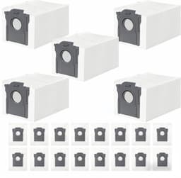 21 stuks stofzakken voor Dreame L10/L10s Pro/L40/L40s/L50/Aqua10 Ultra- L20/X40/X50 Ultra Complete- voor Mova E30/E40/V50/P50/P50s/Z60 Ultra stofzuiger- 3,2 l capaciteit stofzuigerzakken — thumbnail 1
