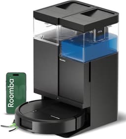 iRobot Roomba Combo Plus 515 Robotic Vacuum Cleaner Black — thumbnail 1