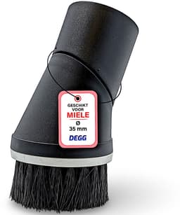 DEGG® - Stofzuiger Plumeau 35mm - Geschikt voor Miele - Opzetstuk Stofzuiger - Stofzuiger Mond - Opzetborstel - Plumeau Stofzuiger Mondstuk - Stofzuiger Hulpstuk - Plumeau Compact — thumbnail 1